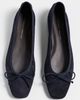 Margaux Margaux The Fonteyn Flats Indigo Suede - 6