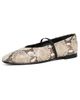 Margaux Margaux The Phoebe Flats Natural Python Embossed - 1