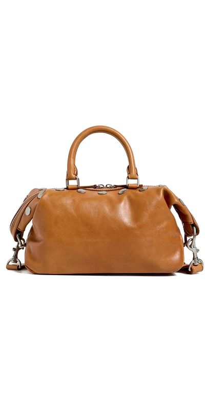 Marge Sherwood Marge Sherwood Dumpling Stud Mini Tote Brown Semi Veg One