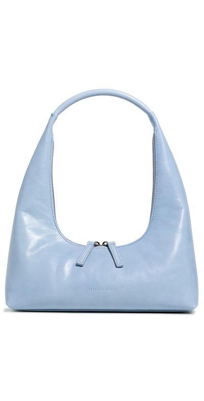 Marge Sherwood Marge Sherwood Hobo Shoulder Bag Blue Semi Vegetable One