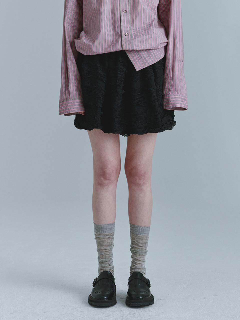 MARGESHERWOOD Balloon Skirt (Black)