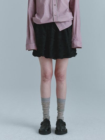 MARGESHERWOOD Balloon Skirt (Black)