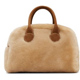 MARGESHERWOOD MARGESHERWOOD Beige Soft Bowling Bag