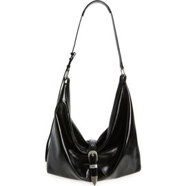 MARGESHERWOOD MARGESHERWOOD Belted Leather Hobo Bag