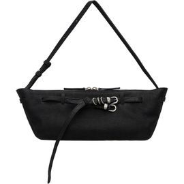 MARGESHERWOOD MARGESHERWOOD Black Leather 'Grandma' Used Sling Bag
