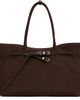 MARGESHERWOOD MARGESHERWOOD Brown Leather 'Grandma' Used Large Bag - 1