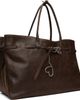 MARGESHERWOOD MARGESHERWOOD Brown Leather 'Grandma' Used XL Tote - 2