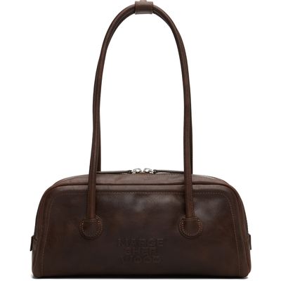 MARGESHERWOOD MARGESHERWOOD Brown Soft Boston EW Mini Bag
