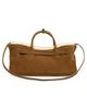 MARGESHERWOOD MARGESHERWOOD Grandma Genuine Shearling Trim Leather Shoulder Bag - 2