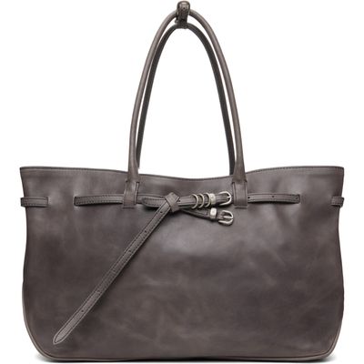 MARGESHERWOOD MARGESHERWOOD Gray 'Grandma' Used Large Tote