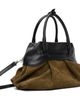 MARGESHERWOOD MARGESHERWOOD Khaki & Black Soft 'Grandma' Layered Mini Bag - 3
