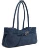 MARGESHERWOOD MARGESHERWOOD Navy Leather 'Grandma' Used Shoulder Bag - 2