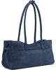 MARGESHERWOOD MARGESHERWOOD Navy Leather 'Grandma' Used Shoulder Bag - 3