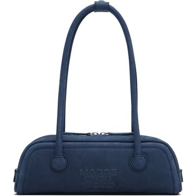 MARGESHERWOOD MARGESHERWOOD Navy Soft Boston EW Mini Bag
