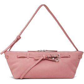 MARGESHERWOOD MARGESHERWOOD Pink Leather 'Grandma' Used Sling Bag