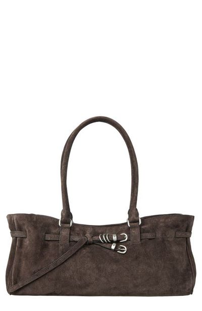 MARGESHERWOOD MARGESHERWOOD Soft Grandma Suede Shoulder Bag