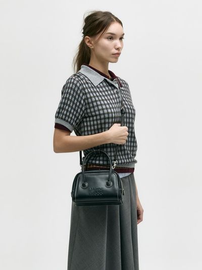 MARGESHERWOOD [MARGESHERWOOD] SOFT TOTE MINI Cross-body Bag [Black]