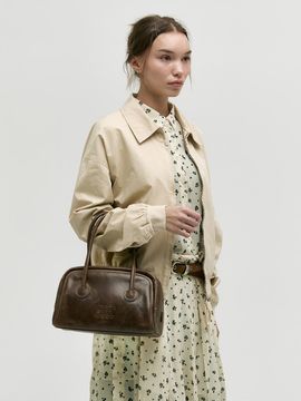 MARGESHERWOOD [MARGESHERWOOD] SOFT TOTE [Washed Brown Pull-up]