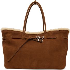MARGESHERWOOD MARGESHERWOOD Tan 'Grandma' Used Large Tote
