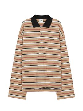 MARGESHERWOOD PK STRIPE LONG SLEEVE_beige