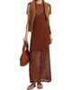 Maria Cher Women's Cervantes Leah Textured Knit Maxi Dress - 3