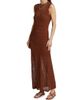 Maria Cher Women's Cervantes Leah Textured Knit Maxi Dress - 4
