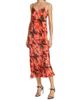 Maria Cher Women's Chalten Isabel Global-Print Crepe Bias-Cut Slipdress - 2