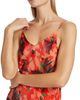 Maria Cher Women's Chalten Isabel Global-Print Crepe Bias-Cut Slipdress - 6