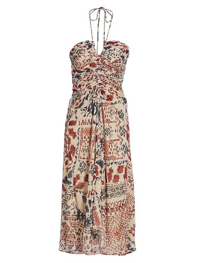 Maria Cher Women's Epuyen Toribia Halter Midi-Dress