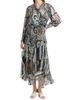 Maria Cher Women's Frank Julieta Printed Silk Blouse - 2
