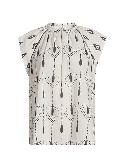 Maria Cher Women's Torcuato Keyla Cotton Printed Top