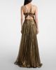 Maria Lucia Hohan Maria Lucia Hohan Allar cutout silk mousseline gown - 3
