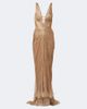 Maria Lucia Hohan Maria Lucia Hohan Corinna silk muslin bustier gown - 1