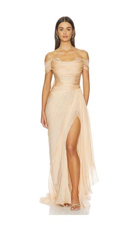 green emerald velvet dress Lucia | Ostrich Feather & Golden Sequin Heirloom Dress