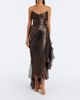 Maria Lucia Hohan Maria Lucia Hohan Heidi metallic silk corset gown - 2