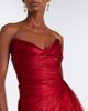 Maria Lucia Hohan Maria Lucia Hohan Heidi pleated silk bustier gown - 3