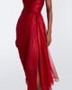Maria Lucia Hohan Maria Lucia Hohan Heidi pleated silk bustier gown - 4