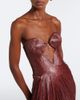 Maria Lucia Hohan Maria Lucia Hohan Huda metallic corset gown - 3
