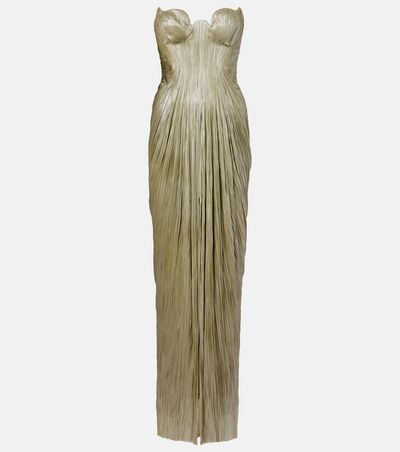 Maria Lucia Hohan Maria Lucia Hohan Jasleen strapless silk tulle corset gown