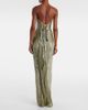 Maria Lucia Hohan Maria Lucia Hohan Jasleen strapless silk tulle corset gown - 3
