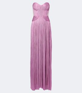 Maria Lucia Hohan Maria Lucia Hohan Kamina metallic silk corset gown