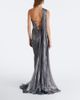 Maria Lucia Hohan Maria Lucia Hohan Morgan scarf-detail pleated silk bustier gown - 6