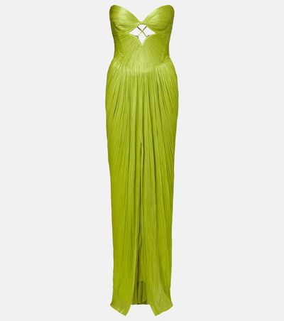 Maria Lucia Hohan Maria Lucia Hohan Stephanie metallic silk tulle gown