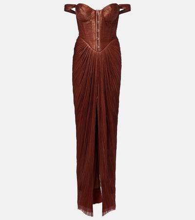 Maria Lucia Hohan Maria Lucia Hohan Susie silk bustier gown