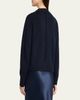 MARIA MCMANUS Cashmere and Cotton Ladder Stitch-Trim Cardigan - 3