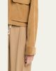 MARIA MCMANUS Corduroy Cropped A-Line Jacket - 5