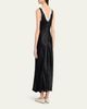 MARIA MCMANUS Lace V-Neck Sateen Dress - 3