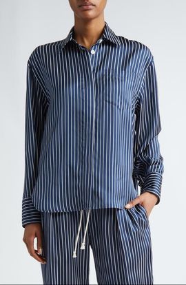 Maria McManus Maria McManus Stripe Button-Up Shirt