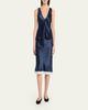 MARIA MCMANUS Satin V-Neck Camisole - 2