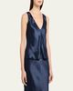 MARIA MCMANUS Satin V-Neck Camisole - 4